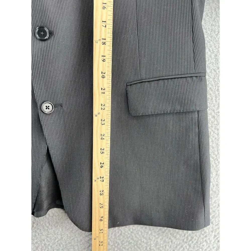 Daniel Cremieux Performance Loro Piana‎ 44 S Black Sports Coat Blazer Italy